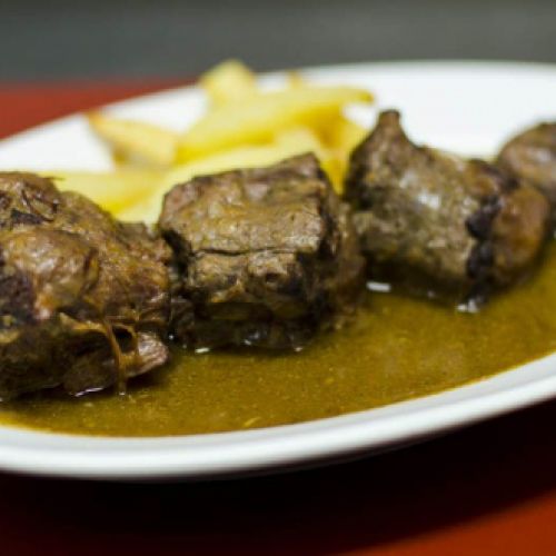 Carne guisada casera