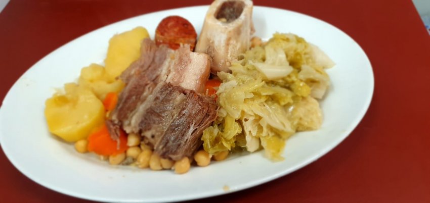 cocido madrileño en el barrio de las letras